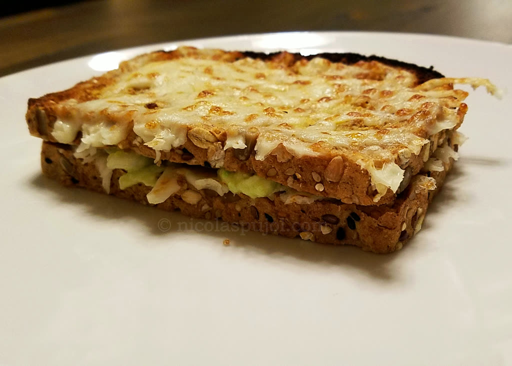Cheese guacamole sandwich recipe