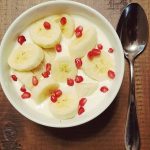 Robert Marchand's Yogurt Banana Breakfast