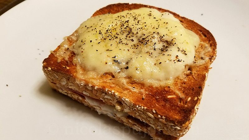 Serrano ham croque-monsieur