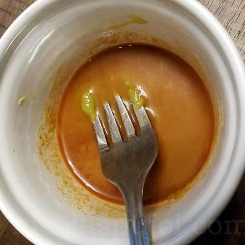 Motoko's spicy wasabi soy sauce