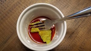 preparation of spicy wasabi soy sauce