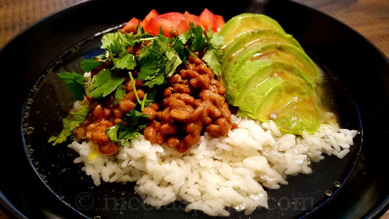 Natto oChazuke recipe