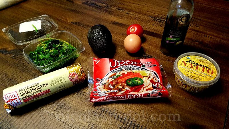 natto noodles ingredients