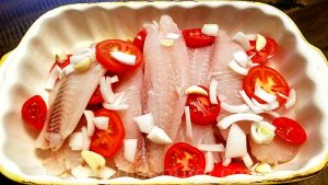 Tilapia for baking in the oven