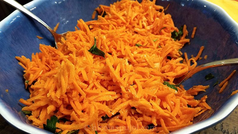 simple French carrot salad