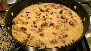 Add coconut milk to quinoasotto