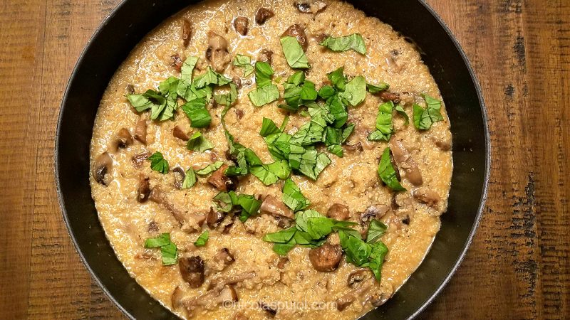 Vegan quinoasotto recipe