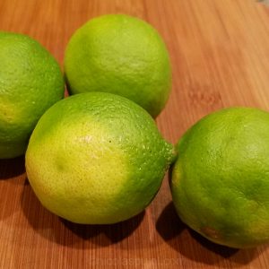 Fresh limes for Vietnamese fried rice