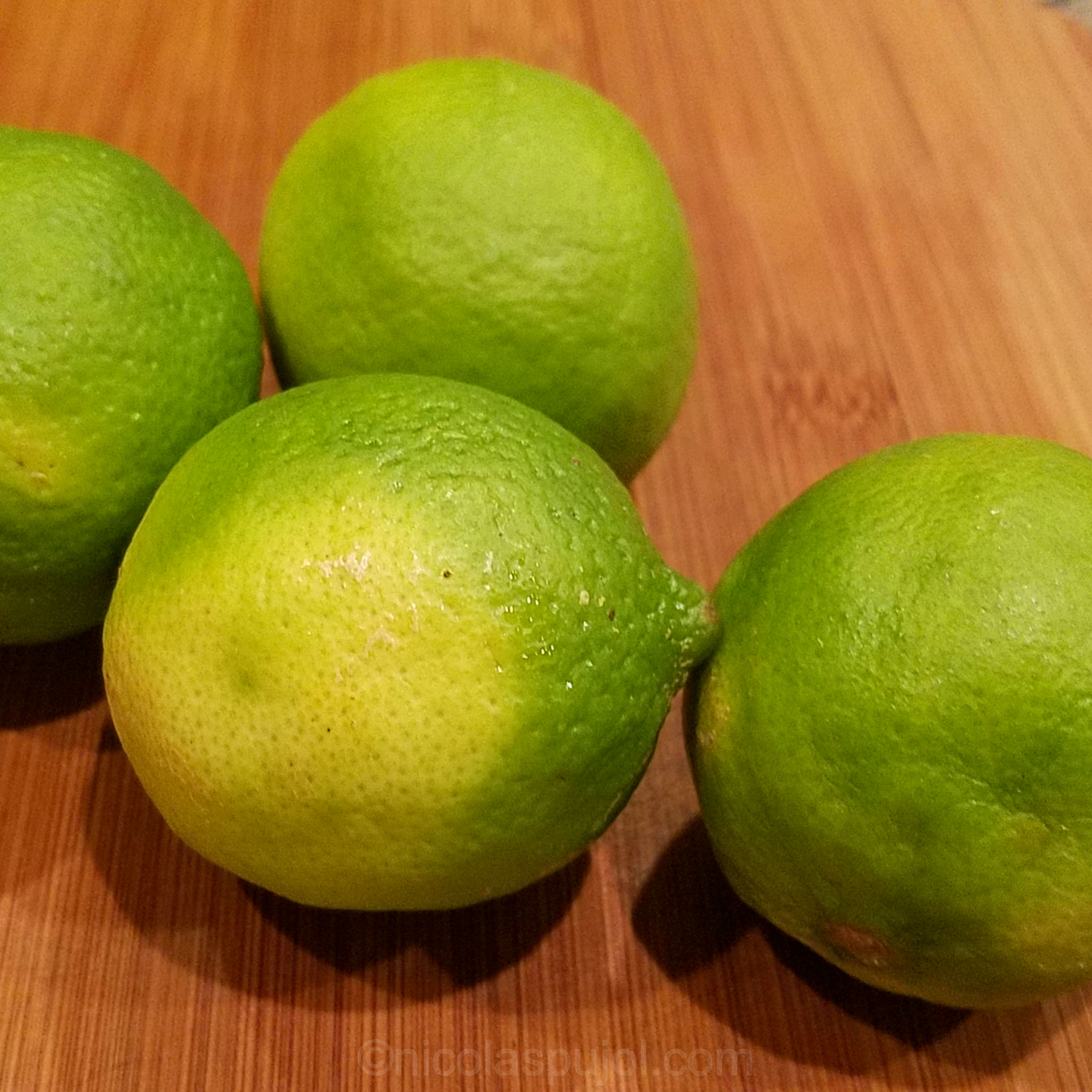 Fresh limes for Vietnamese fried rice