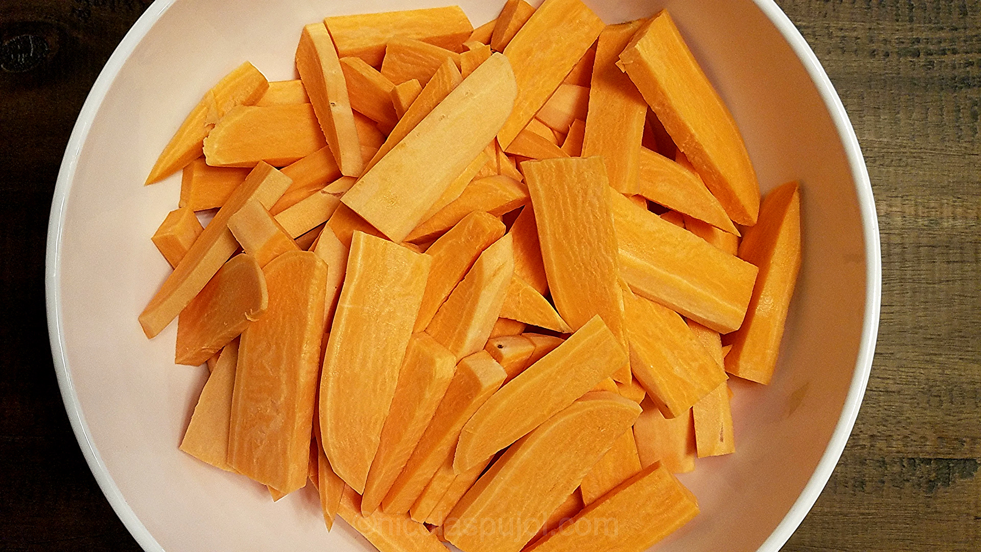 How to make sweet potato fries