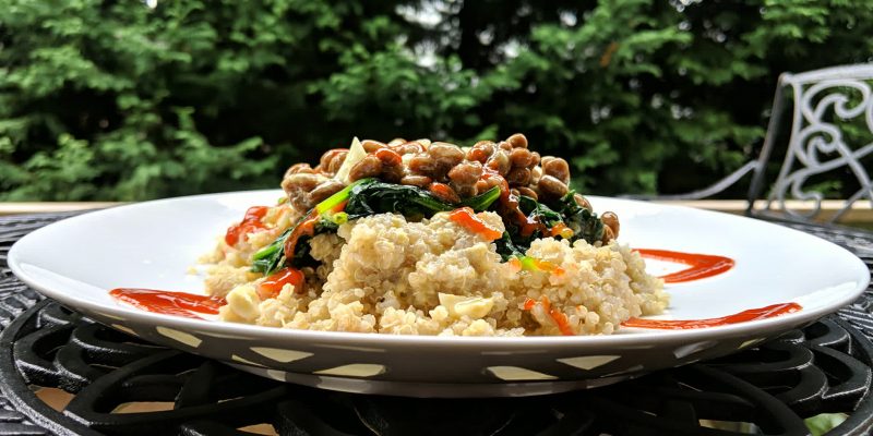 Beautiful natto recipe