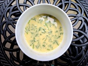 Oil-free French lemon dressing