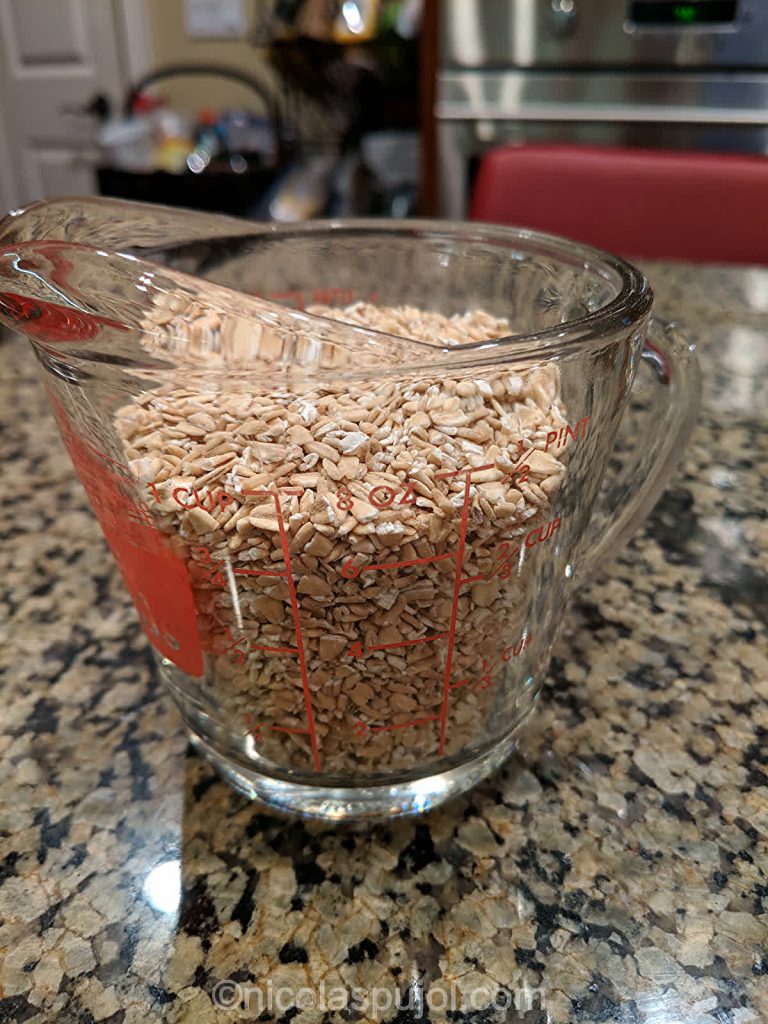 Steel-cut oats can be eaten raw with your liquid of choice