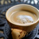 Easy plant-based latte recipe with almond milk