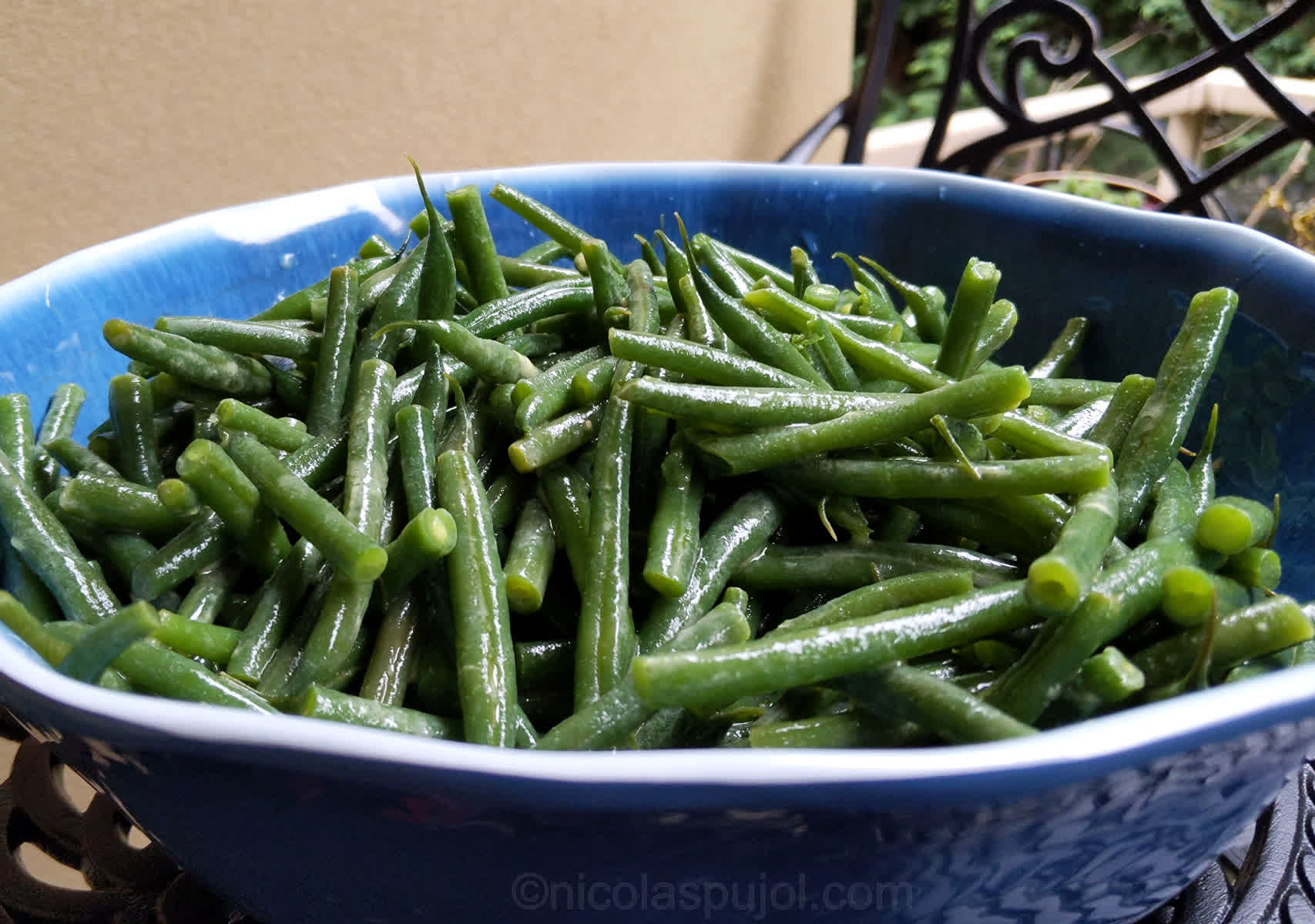 My Dad's simple green beans salad Salads