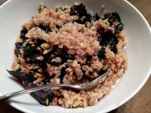 Kale oatmeal in lemon juice without milk recipe