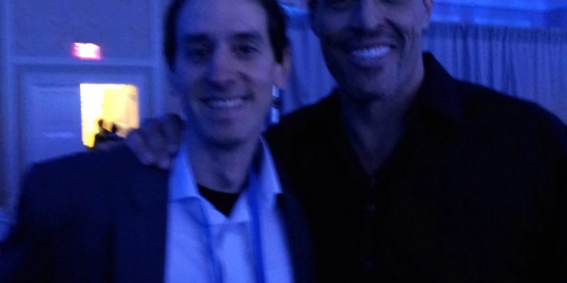 Nicolas Pujol and Tony Robbins