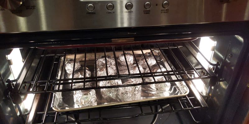 Place beets in foil and in the oven