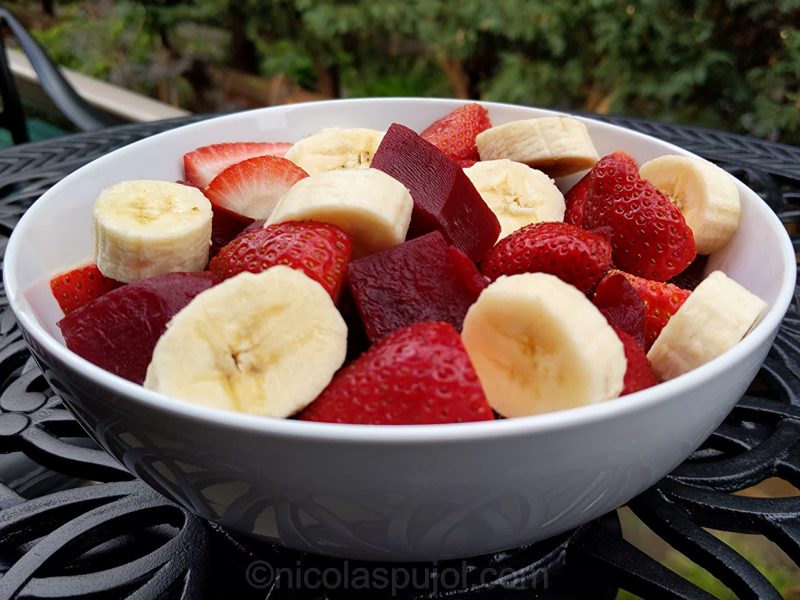 Beet fruit salad recipe