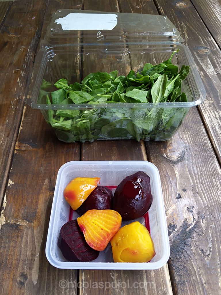 Beet and spinach for high-intensity workouts