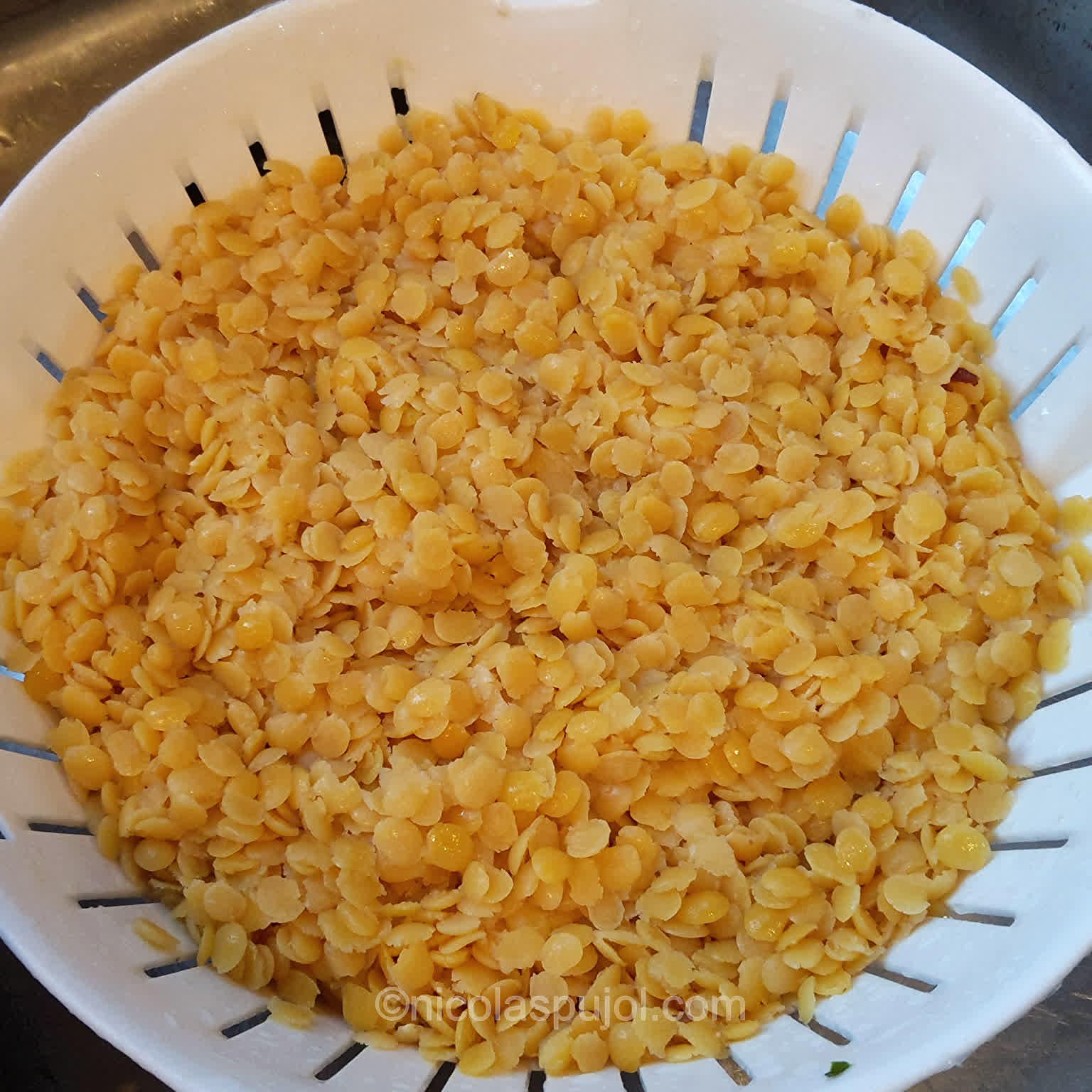 Cooking with split pigeon peas Peas