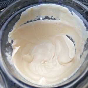 Combine all the ingredients for cashew cream and mix in a blender